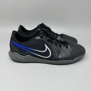 Nike Tiempo Legend 10 Academy IC Black Sz 5.5Y Indoor Soccer Shoe DV4354-040